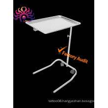 High Quality Ajustable Stainless Steel Mayo Tray for body tattoo